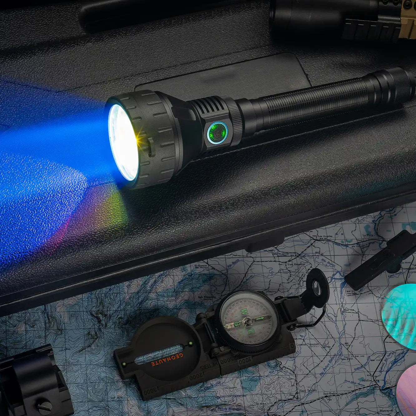 T32 Taschenlampe – 3.200 Lumen, 1.150 m Reichweite, USB-C - PureUltra