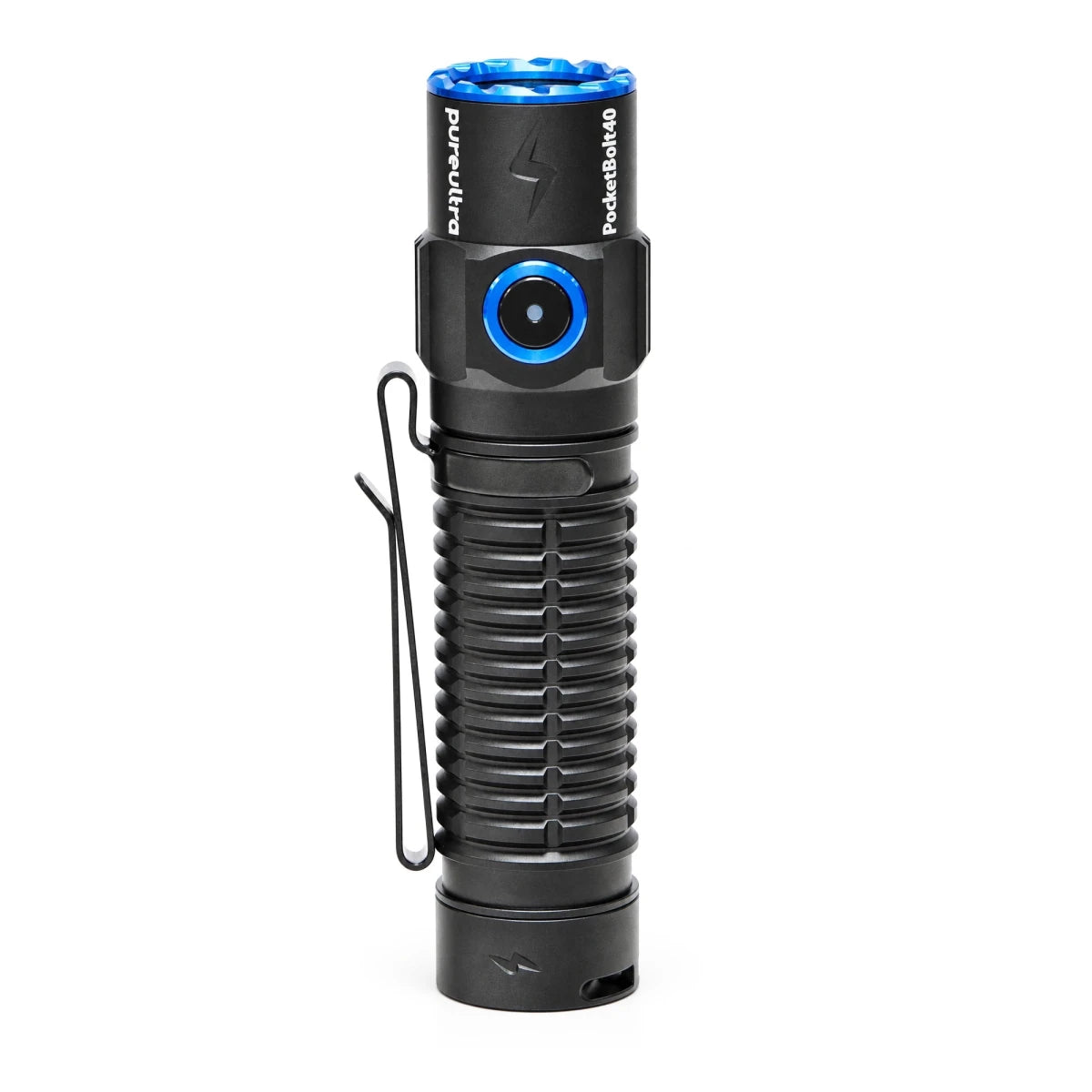 PocketBolt40 EDC LED Taschenlampe – 4.000 Lumen, 365m Reichweite, USB-C - PureUltra