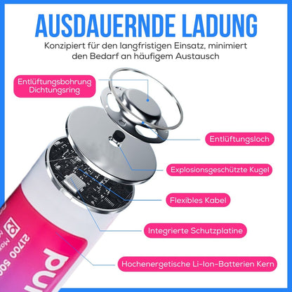 21700 5000-6000mAh li-Ion Akku, 12-15A, 3,7V, geschützt - PureUltra