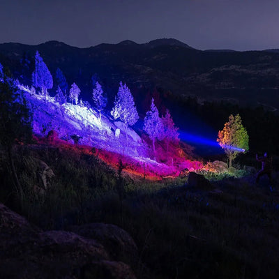 T67 LED Taschenlampe – Ultrahell, 6.700 Lumen, IP68, USB-C, 1.400 m Reichweite - PureUltra