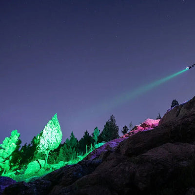 T67 LED Taschenlampe – Ultrahell, 6.700 Lumen, IP68, USB-C, 1.400 m Reichweite - PureUltra