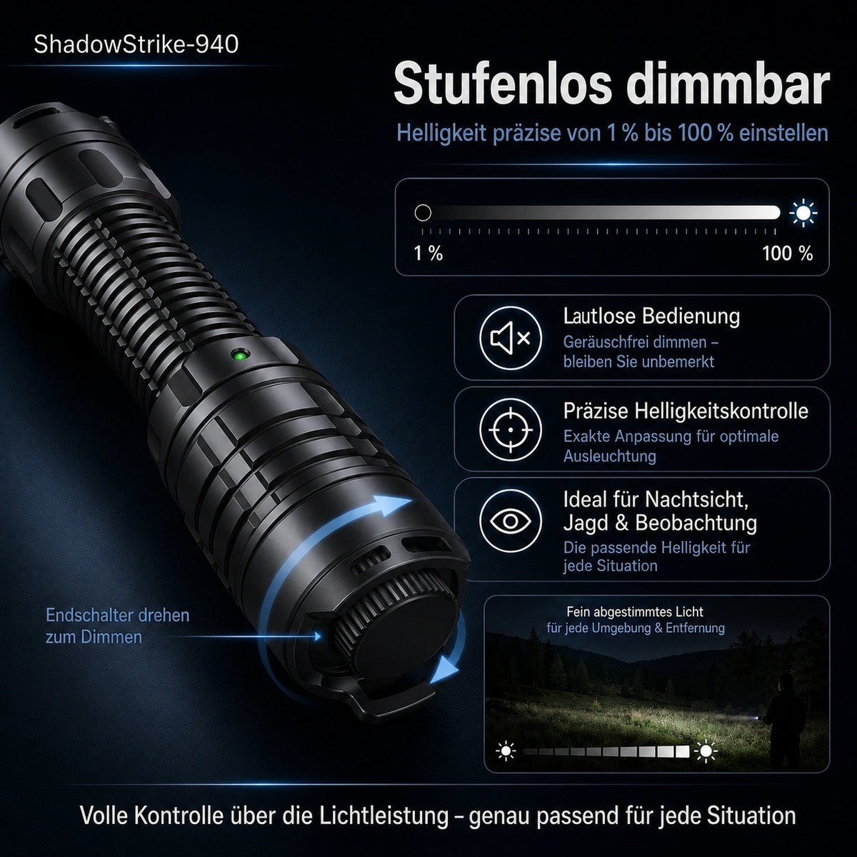ShadowStrike IR-Aufheller 850/940nm – inkl. Akku & USB-C