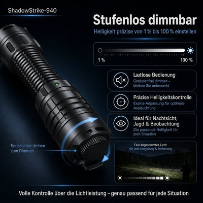 ShadowStrike IR-Aufheller 850/940nm – inkl. Akku & USB-C