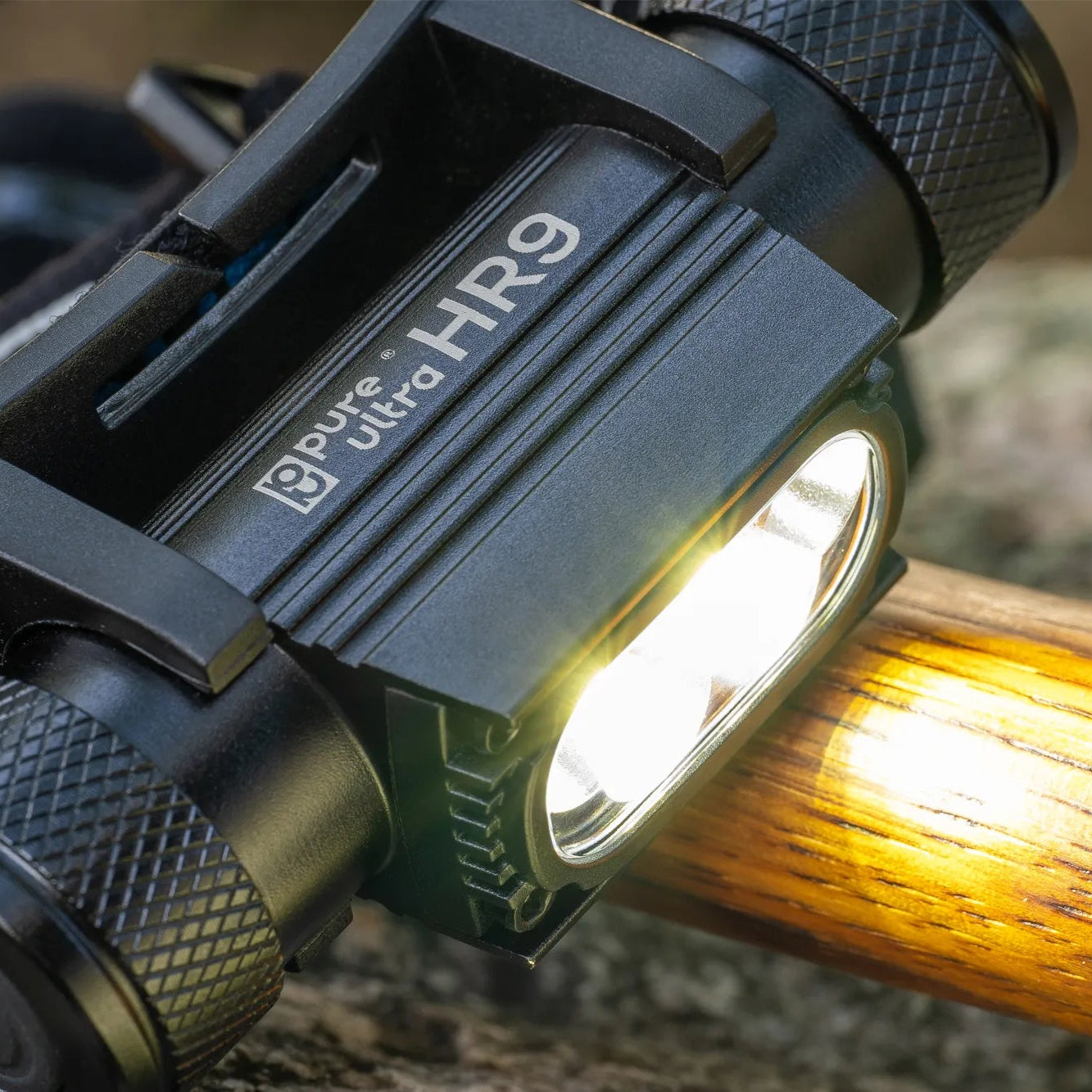 Kompakte HR9 Stirnlampe mit USB-C