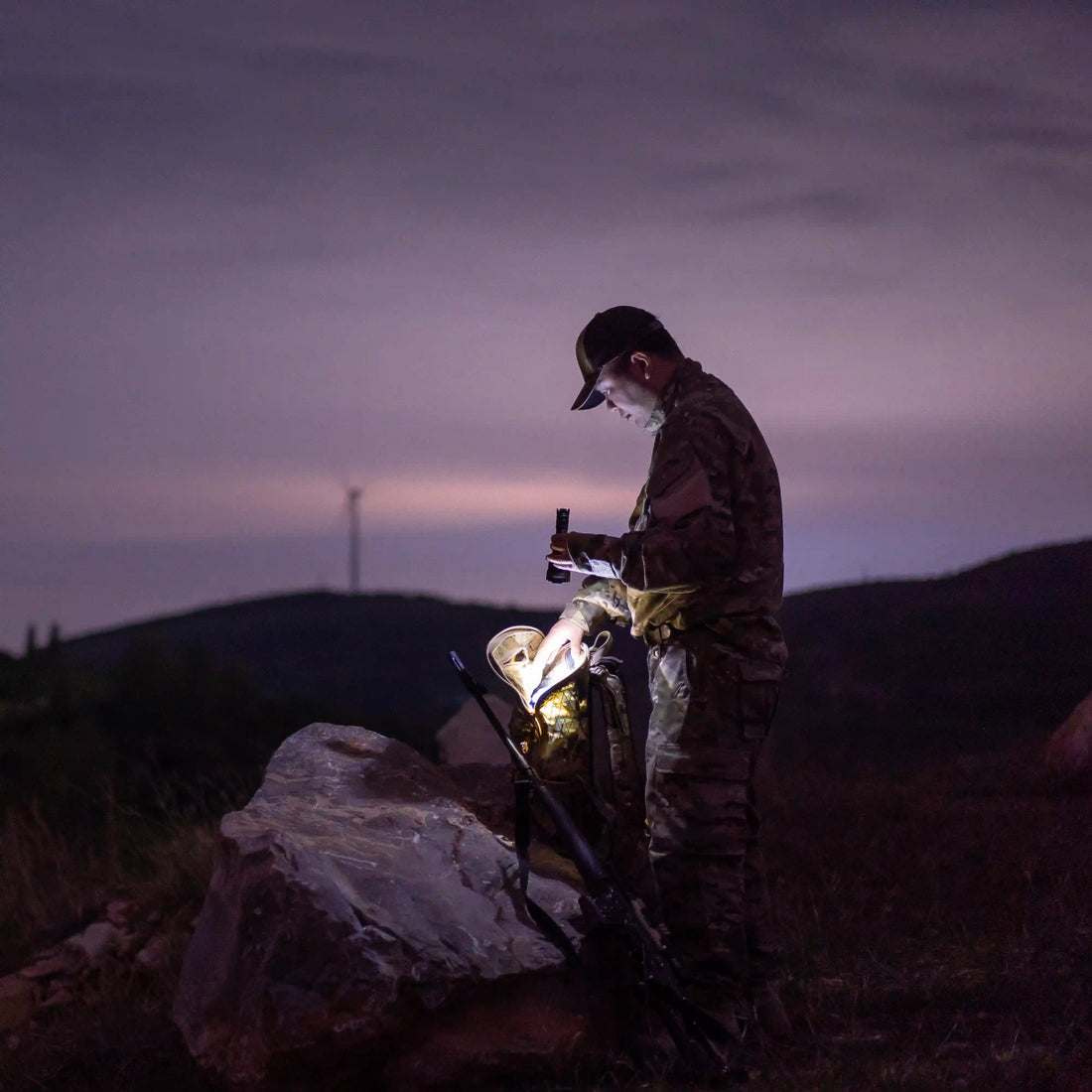 IR94 LED - Taschenlampe – 3 - in - 1 Licht (Weiß, Grün, IR940nm) mit Zoom & Dimmer - PureUltra