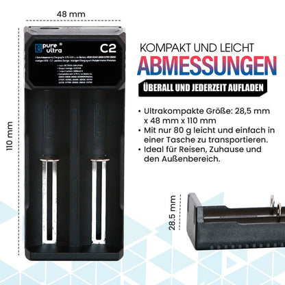 PureUltra C2 Li - Ion Akku - Ladegerät - PureUltra