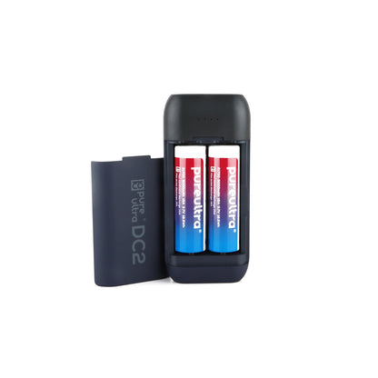 PureUltra DC2 Dual Charger – Ladegerät & Powerbank für Li - Ion Akkus - PureUltra