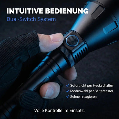 PureUltra T67 Profi - Taschenlampe | 6.700lm • 1.400m Reichweite | IP68 - PureUltra