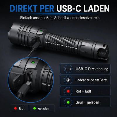 ShadowStrike IR-Aufheller 850/940nm – inkl. Akku & USB-C - PureUltra
