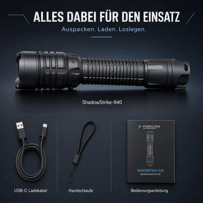 ShadowStrike IR-Aufheller 850/940nm – inkl. Akku & USB-C - PureUltra