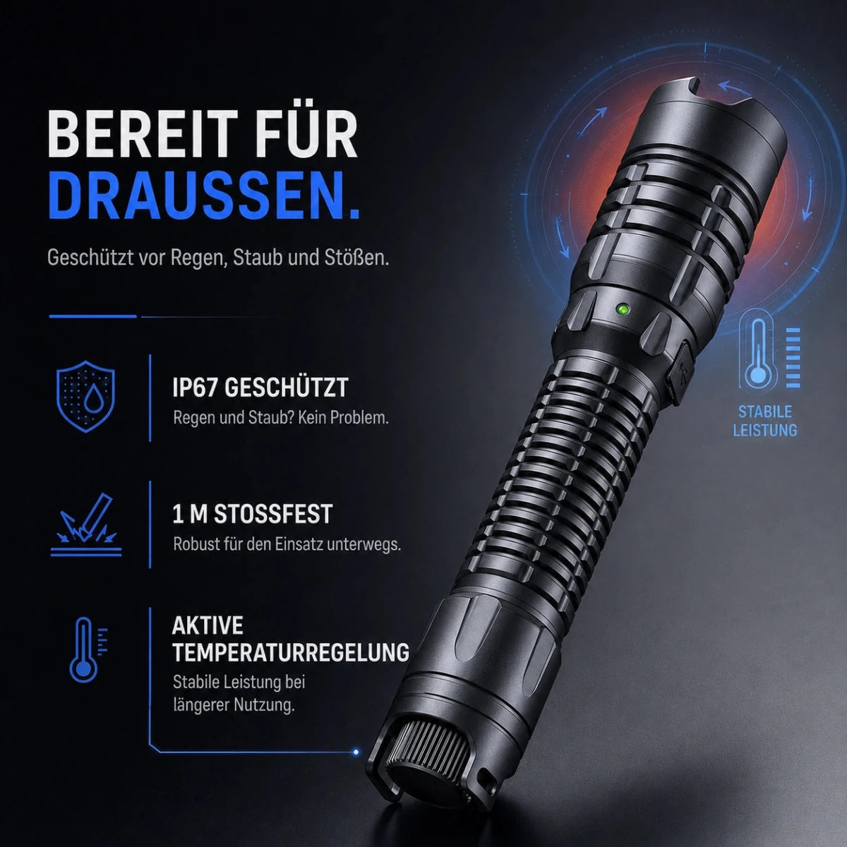 ShadowStrike IR-Aufheller 850/940nm – inkl. Akku & USB-C - PureUltra